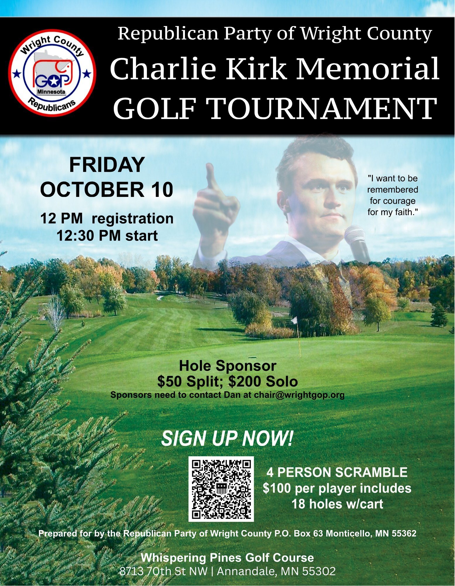 CK golf tournaemnt